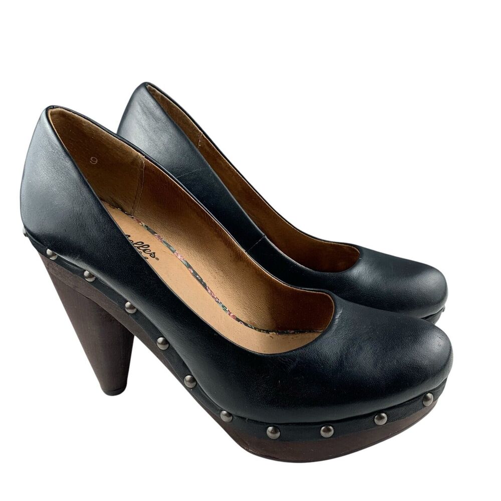 Seychelles Black and Brown Heels